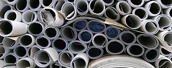 Waste silver bearing photographic paper.